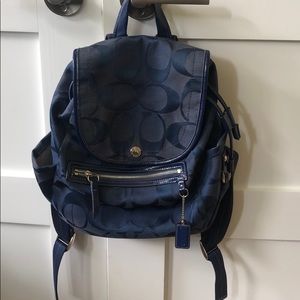Coach backpack purse